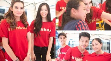 หญิง รฐา เทคิวทอง เดินสายโปรโมท ซีรีส์เลือดมังกร