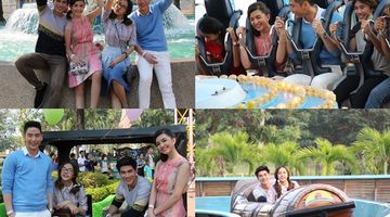 มังกร นำทีมแอ๊บเด็ก เล่นสวนสนุก จีน่า หวิดหน้ามืด ลมจับ!!
